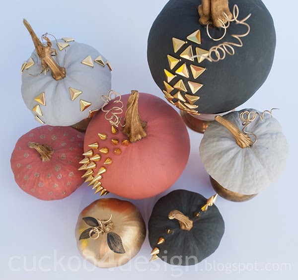 Annie Sloan chalk paint pumpkin collection by cuckoo4design