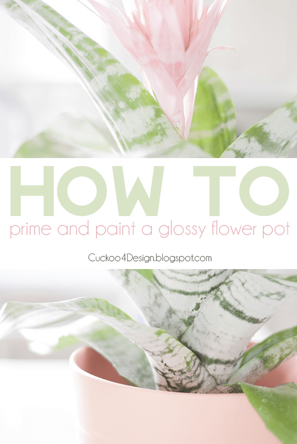 how to paint a flower pot