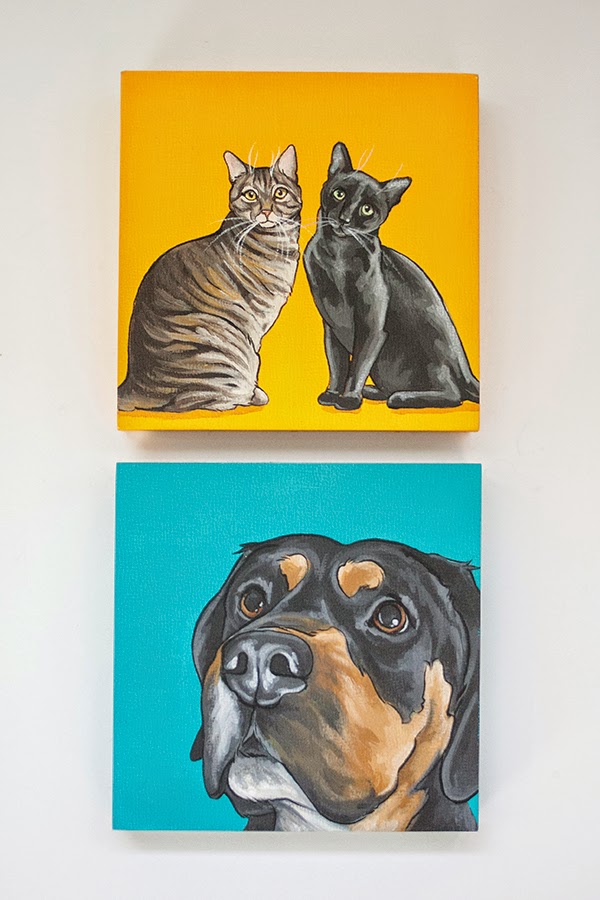 custom dog portraits
