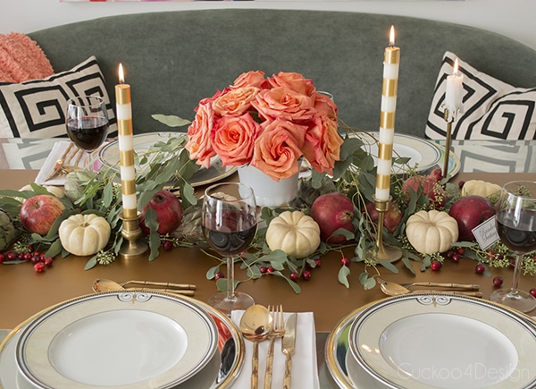 Thanksgiving Table Setting - Cuckoo4Design