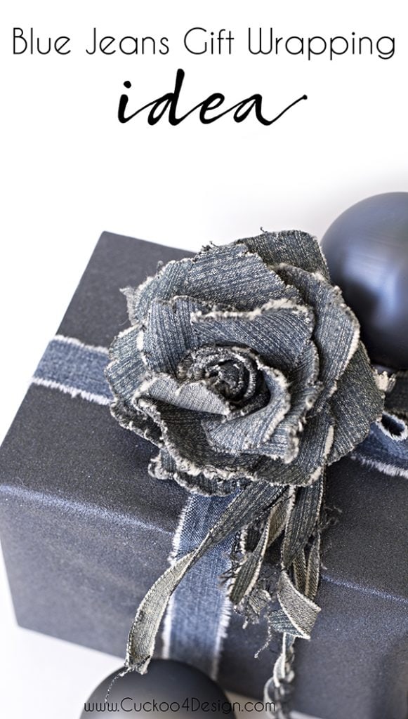 How To Gift Wrap Jeans
