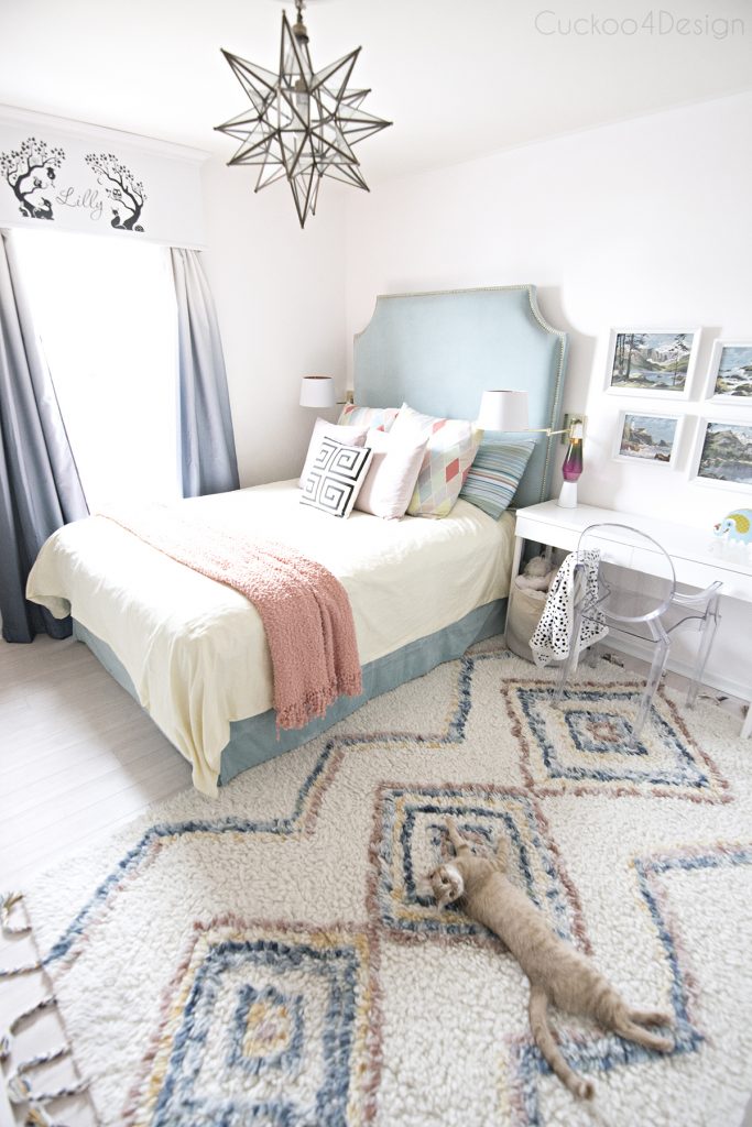 Dark Blue Girls Room - Cuckoo4Design