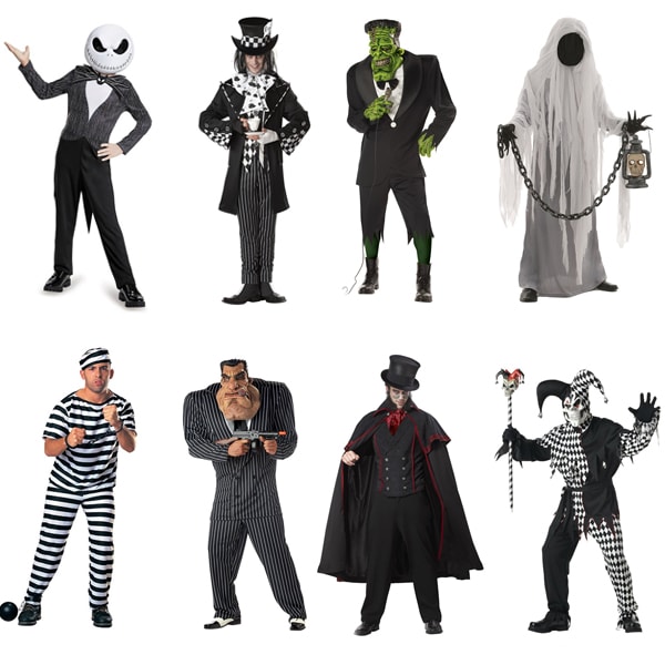 Friday Favorites: affordable Black and White Halloween Costumes