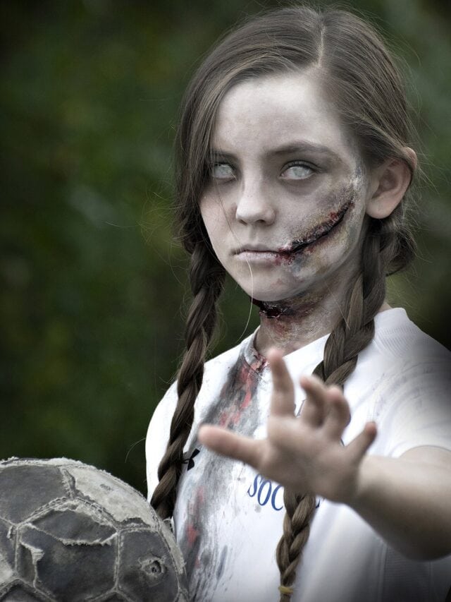 creepy zombie makeup