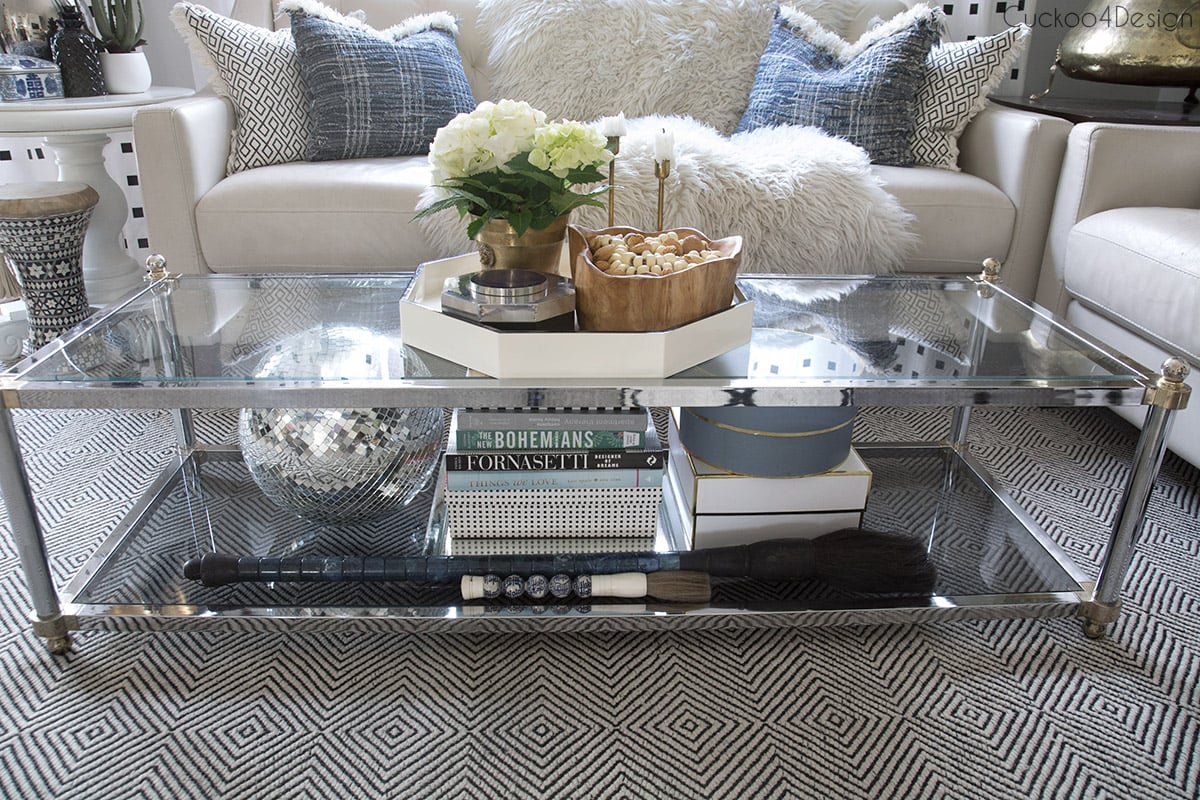 How To Style A Two Tier Coffee Table Cuckoo4design