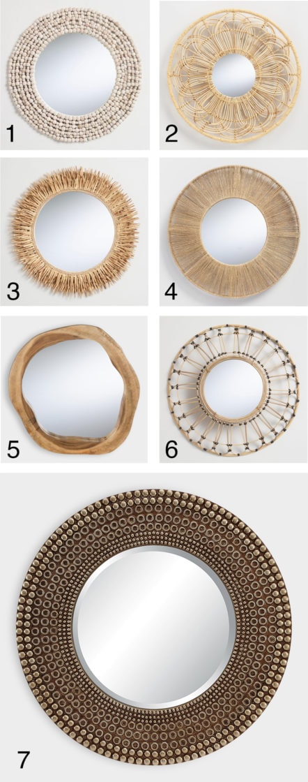 Friday Favorites: Boho Mirrors - Cuckoo4Design