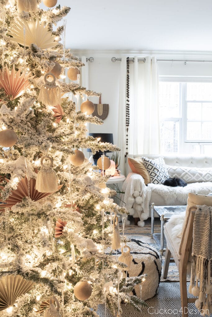 Holiday magic with plug-in Christmas tree fairy lights - Cuckoo4Design