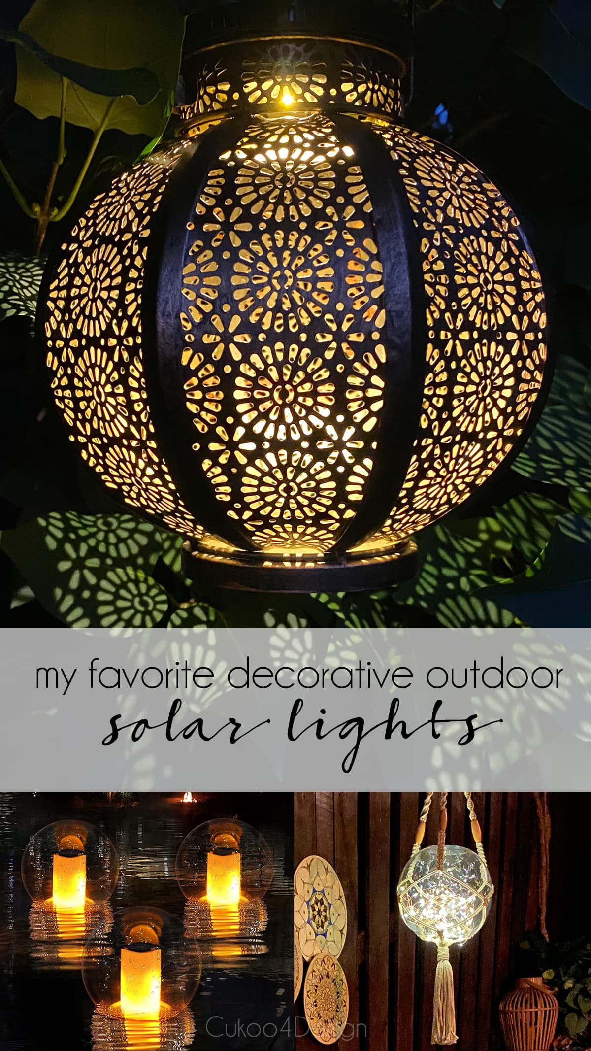 my favorite decorative outdoor solar lights
