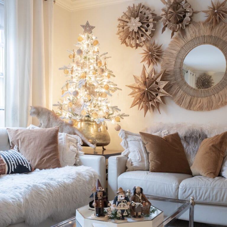 Our gingerbread-ified home tour for Christmas