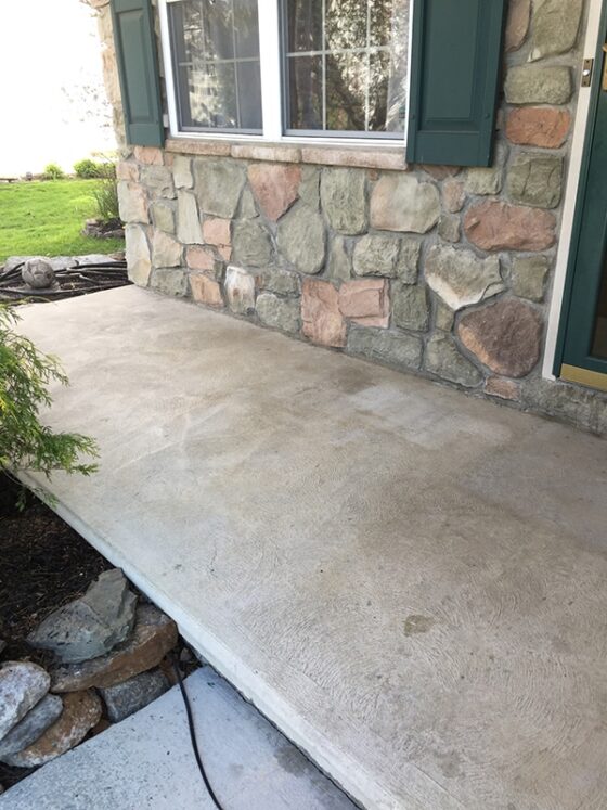 How to clean a painted concrete patio or porch Cuckoo4Design