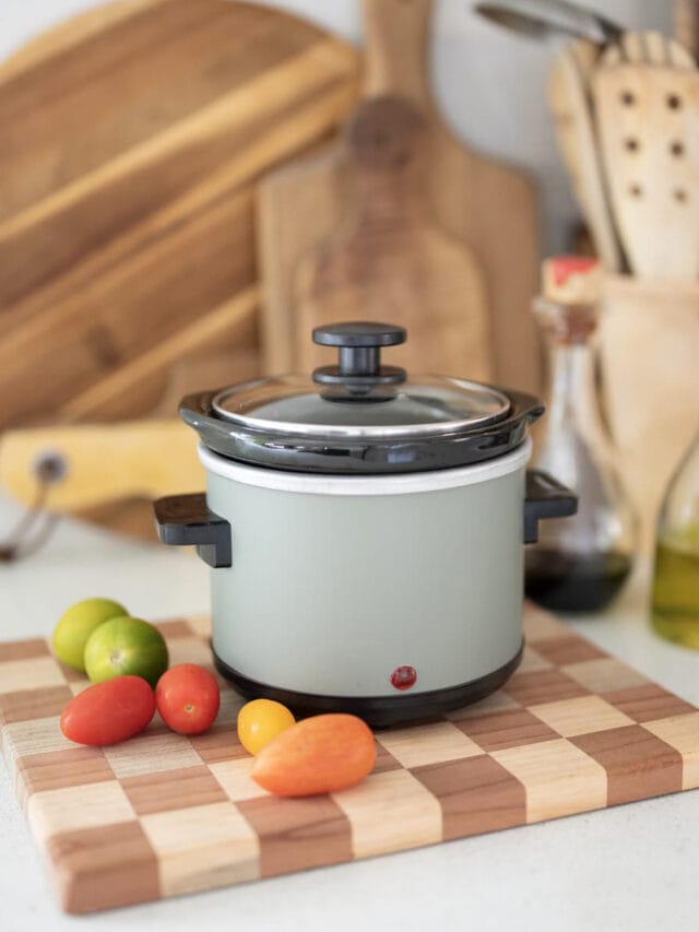 Easy crockpot makeover without using paint
