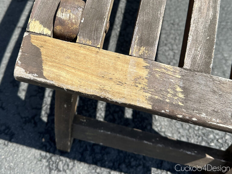 The best method to restore teak outdoor furniture Cuckoo4Design