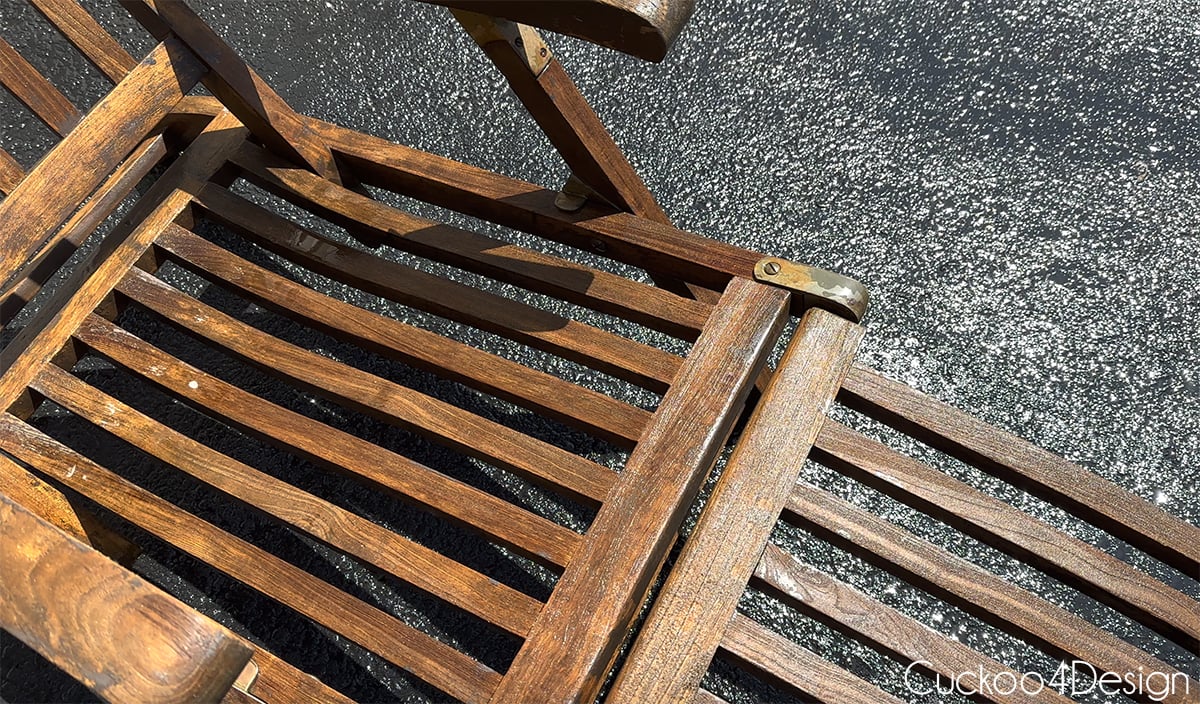 The best method to restore teak outdoor furniture Cuckoo4Design