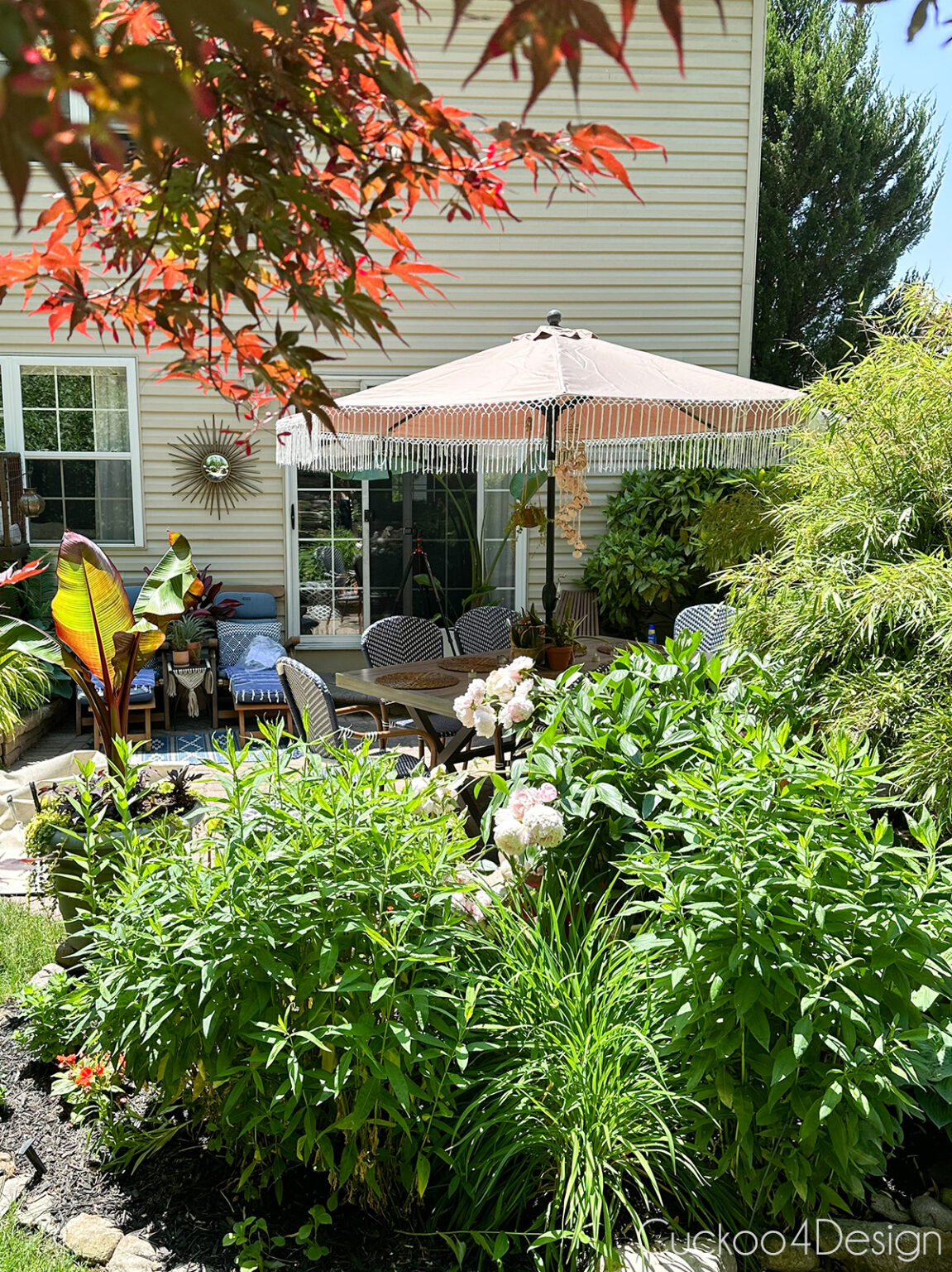 How to measure a patio umbrella replacement canopy - Cuckoo4Design
