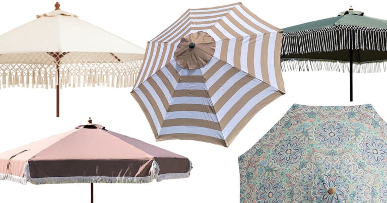 seven stylish patio umbrella replacement canopies