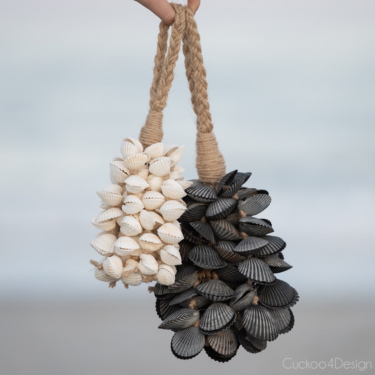How to make seashell tassels as boho beach decor