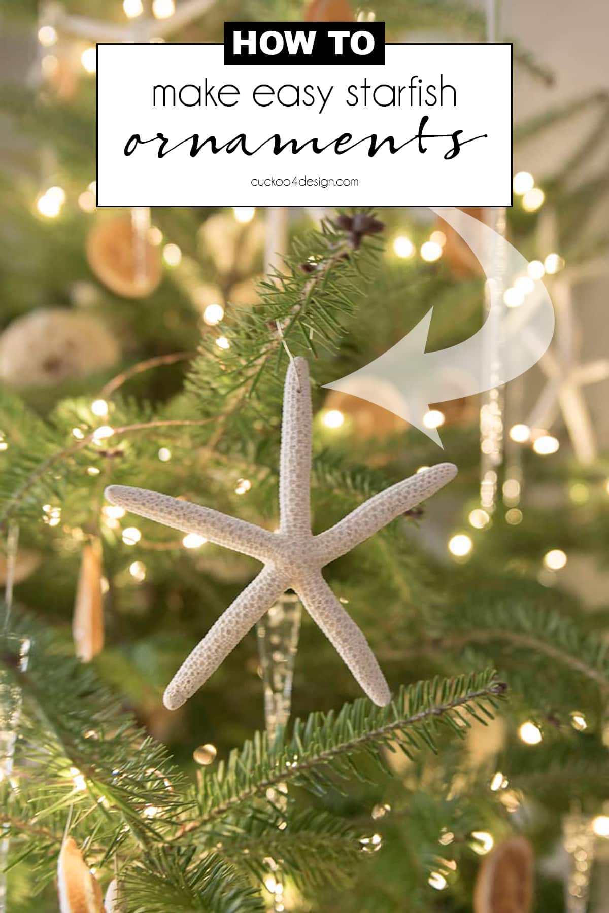 how to make starfish ornaments